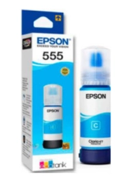 Cartucho  epson t555220-al - cian, cartucho