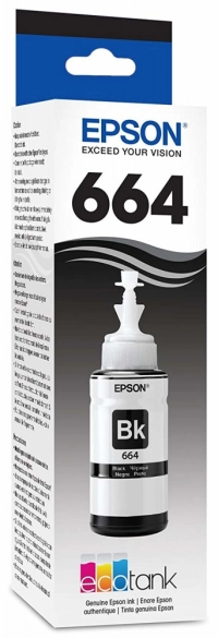 Cartucho epson t664120-al - negro, epson