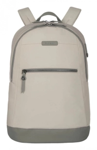 Mochila backpack avila para dama beige para laptops de 15