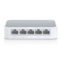 Switch de sobremesa con 5 puertos a 10/100 mbps tl-sf1005d
