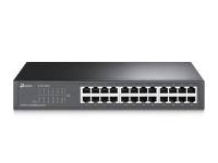 Switch tp-link tl-sf1024d - plata, 24 puertos
