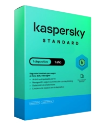 Kaspersky standard (anti-virus)  / 1 dispositivo / 1 año / caja