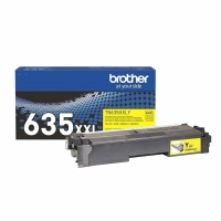 Tóner Brother TN635XXLY, Valor amarillo - rendimiento aproximado 6, 500 páginas, compatible solo con mfcl8730cdw