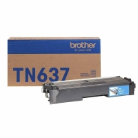 Tóner Brother TN637C, Valor cian - rendimiento aproximado 10, 000 páginas, compatible con hll8570cdw, mfcl8730cdw, mfcl8970cdw