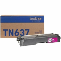 Tóner Brother TN637M, Valor magenta - rendimiento aproximado 10, 000 páginas, compatible con hll8570cdw, mfcl8730cdw, mfcl8970cdw