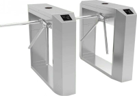 Zkteco ts200 - torniquete bidireccional  acero sus304  desbloqueo de seguridad sin energía  no cuenta con lectores y panel  110v  exterior protegido  tráfico de 25 a 30 x min  ancho de carril 50.5 cm  1 millón de ciclos  apertura con pulso seco
