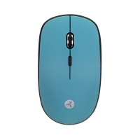Mouse inalámbrico terra 02 techzone - de 1600 dp'is, 4 botones, texturizado rubber color verde, 1 año de garantía.