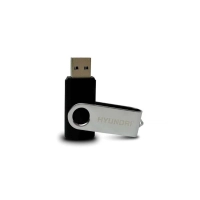 Memoria usb hyundai u2bk8 - plata, 8 gb, usb 2.0