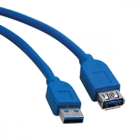 Cable de extensión tripp lite u324-010 tripp-lite u324-010 - 3m, azul