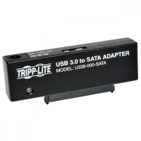 Adaptador usb 3.0 tripp-lite u338-000-sata - usb 3.0, negro