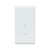Punto de acceso ubiquiti modelo u6-mesh-pro  2.4 y 5 ghz  mu-mimo 2x2 por banda  para exterior ipx6  2 puertos gbe