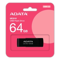 Memoria adata 64gb usb 3.2 uc310 negro