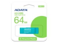 Unidad flash adata uc310 eco - 64gb - usb 3.2 (gen 1) tipo a, usb 3.1 (gen 1) tipo a, usb 2.0 - verde - 5año(s) garantía