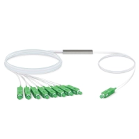 Ubiquiti uf-splitter-8 -divisor de fibra óptica con 8 salidas, compatible con dispositivo uf-olt & uf-olt-4