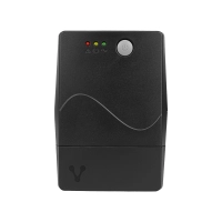 No break vorago ups-400 1 - 000 va 600w, 6 contactos con respaldo, hogar y oficina