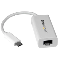 Adaptador de red gigabit usb-c - usb 3.1 gen 1 (5 gbps) - blanco - startech.com mod. us1gc30w