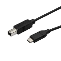 Cable de 3m usb-c a usb-b de impresora - cable adaptador usb tipo c a usb b