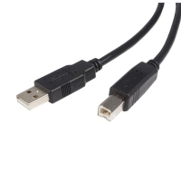 Startech.com cable usb 2.0 certificado de 4.5 metros para impresora - 1x usb a macho - 1x usb b macho - negro - cable for escáner, disco duro externo, impresora, portátil, tarjeta adicional - 480mbits - níquel conector chapado - 2428 awg - negro