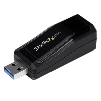 Adaptador tarjeta de red externa nic usb 3.0 a 1gbps gigabit ethernet 1 puerto - 1x rj45 hembra - 1x usba - sin dongle - startech.com mod. usb31000nds