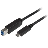 Cable adaptador de 2m usb tipo c a usb b usb 3.0 (5gbps) - cable de impresora usb c a usb tipo b startech