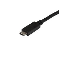 Startech.com cable de 0.5m usb-c a usb-a - cable adaptador usb type c de carga a usba - cable usb tipo c usbc usb 3.1 de 10gbps - cable for disco duro externo, portátil, dispositivo móvil, cargador, computador, cargador portátil, cargador de pared, cargador de automóvil, tableta - 10gbits - níquel conector chapado - 30 awg - negro