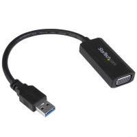 Startech.com adaptador de video convertidor usb 3.0 a vga con controladores incorporados - 1920x1200 - usb 3.0 - 1920 x 1200 supported