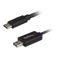 Startech.com cable de transferencia de datos para mac y windows usb 3.0 usbc a usba - usb tipoc - cable for portátil, computadora de escritorio, mac - 5gbits - negro