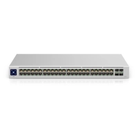 Ubiquiti usw-48 unifi switch capa 2 de 48 puertos 101001000 mbps más 4 puertos 1g sfp, con pantalla informativa.