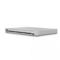 Ubiquiti usw-enterprise-24-poe - unifi switch empresarial capa 3 de 24 puertos poe 802.3afat (12 puertos 2.5g y 12 puertos 1g) + 2 puertos 110g sfp+, 400w, pantalla informativa.