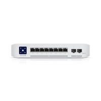 Ubiquiti usw-enterprise-8-poe - switch capa 3 administrable 8 puertos 2.5 gbe poe 802.3at poe 2 puertos 10g sfp+