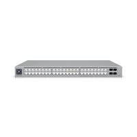 Ubiquiti usw-pro-max-48-poe - switch unifi con funciones capa 3, 48 puertos (16 puertos 2.5 gbe y 32 puertos 1 gbe), 2 puertos sfp+ 10g, poe++ 720w, pantalla informativa preventa