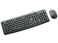 Kit mouse y teclado optico verbatim usb (negro) vb98111