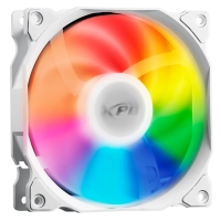 Ventilador xpg vento 120 argb. 120mm - con iluminación argb. blanco. vento120argb-whcww