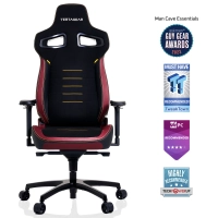 Silla gamer vertagear (vg-pl4800se_br) pl4800 x-large hygennx burgundy red special edition (led,rgb upgradable)