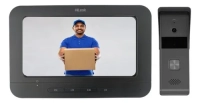 Kit videoportero hilook analogico, pantalla 7 pulg, ip65, para exterior