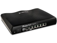 Draytek vigor2927- ruteador multi-wan balanceador de cargas con 1 puerto wan ge rj45, 1 puerto intercambiable lanwan, 5 puertos lan ge, 50 túneles vpn, 2 puertos usb, ideal para pymes