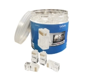 Plug rj45 wam wam-plug - translúcido