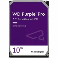 Disco duro interno western digital wd101purp 10 tb purple pro 3.5 pulgadas - sata 6 gbps, 6 gbit/s 7200 rpm, 256 mb caché.
