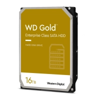 Disco duro interno wd gold 16tb 3.5 escritorio sata3 6gb/s 512mb 7200rpm 24x7 hotplug nas dvr nvr server datacenter wd161kryz