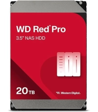 Disco duro interno wd red pro 20tb 3.5 escritorio sata3 6gb/s 512mb 7200rpm 24x7 hotplug nas 1-24 bahias  wd202kfgx