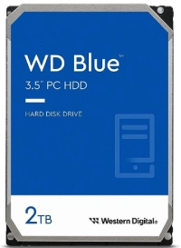 Disco duro interno wd blue 2tb 3.5 escritorio sata3 6gb s 64mb 5400rpm windows wd20earz
