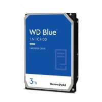 Disco duro interno wd blue 3tb 3.5 escritorio sata3 6gb/s 256mb 5400rpm windows wd30ezaz
