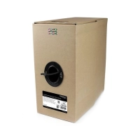 Startech.com rollo de cable de red ethernet cat6 a granel - 304.8m - sólido - cmr - negro - se ajusta a taa - cable for dispositivo de red - extremo prinicpal cable desnudo - extremo secundario cable desnudo - 10gbits - cmr, tarjeta elevadora - 23 awg - negro