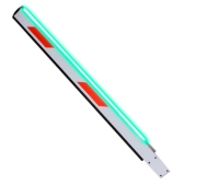 Wejoin wjlbm3r - brazo recto derecha led tipo rectangular  de 3 metros  compatible con barrera  led derecha
