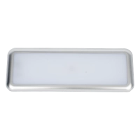 Luz led rectangular  48 led  1392 lúmenes  12-24 vcd  ip67  ultra delgada 4.7 mm