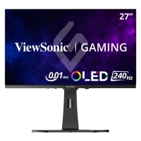 Monitor oled viewsonic gaming xg272-2k-oled/ 27 pulgadas/ qhd 2560x1440/ hdmi 2.1 / usb-c / display port / 240 hz / response time 0.01 ms/ hdr 10 / 3 años de garantia