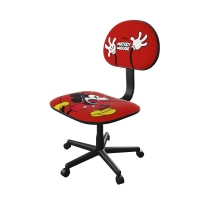 Silla xtech xtf-dc001mk de mickey mouse disney con asiento extra alcochado y ruedas suaves soporta hasta 79kg