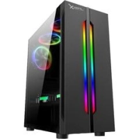Gabinete gamer xzeal xz120. xzcgb03b