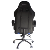 Silla gamer xzeal negazul acero, 3 pistones7pvc (xzsxz05a)