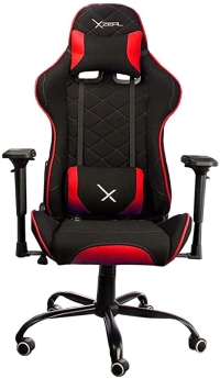 Silla Gamer Xzeal XZ-25 Roja Ergonómica con Diseño Racing